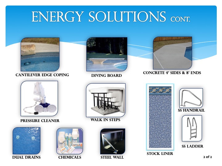 Energy Solutions Pool Package